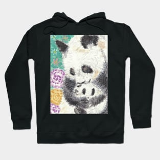 Panda  bear  art Hoodie